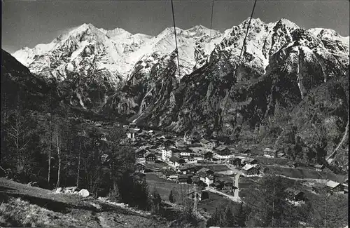 Graechen VS Weisshorn Brunegghorn Bieshorn Barrhoerner Kat. Graechen