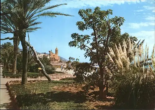 Sitges Gaerten Hafen Kat. Spanien