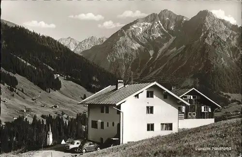 Hirschegg Kleinwalsertal Vorarlberg Pension Panorama Kat. Mittelberg