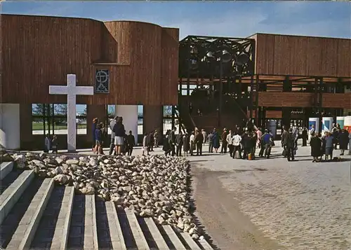 Exposition Nationale Lausanne 1964 Place Joie de vivre sanctuaire son carillon Kat. Lausanne