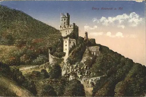 Burg Sooneck Kuenstlerkarte Kat. Appenheim