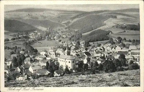 Bad Reinerz Niederschlesien Panorama Kat. 