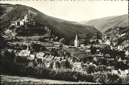 Vianden Vue prise du Petschesfeld