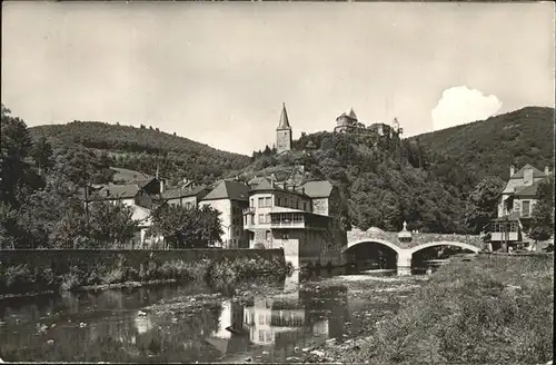 Vianden Pont de l Our et Chateau