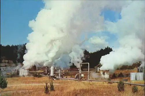 Neuseeland Wairakei Geothermal Power Scheme Kat. Neuseeland