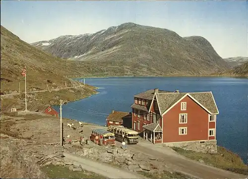 Geiranger The hotel at Djupvass on the Grotli Geiranger road Kat. Norwegen