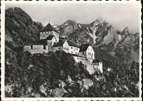 Liechtenstein  Schloss Vaduz Kat. Liechtenstein