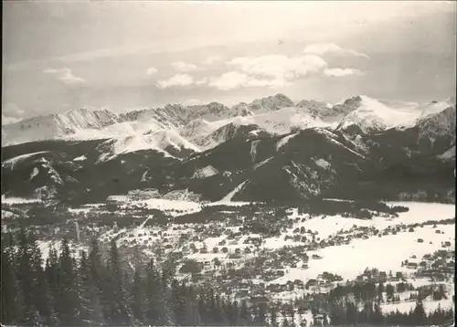 Zakopane Panorama Kat. Polen