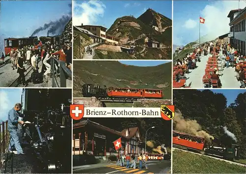 Brienz Rothornbahn Brienz  Kat. Eisenbahn