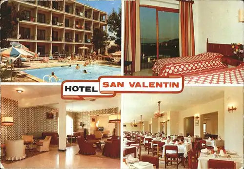 Paguera Mallorca Islas Baleares Hotel San Valentin Kat. Calvia