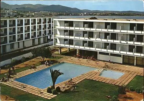San Antonio Sant Antoni de Portmany Hotel Arenal Jardin Piscina Garten und Schwimmbad Kat. Ibiza