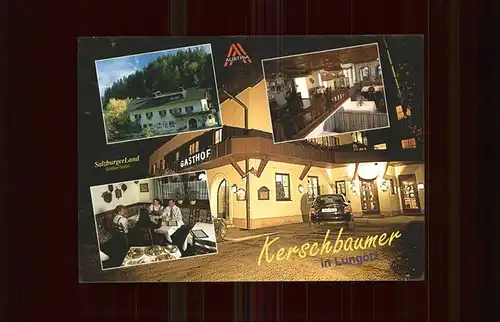 Lungoetz Annaberg Gasthof Restaurant Kerschbauer Kat. Annaberg Lungoetz Lammertal