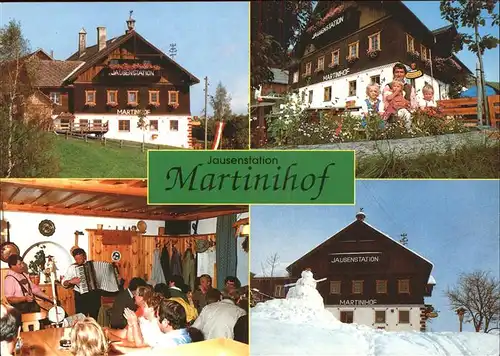 St Michael Lungau Jausenstation Martinihof Huettenabend Musik / St Michael /Lungau