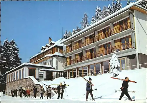 Sattendorf Kaernten Berghotel Kanzelhoehe Wintersportplatz Kat. Sattendorf Ossiacher See