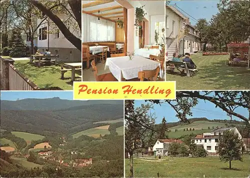 Klingfurth Panorama Pension Hendling Kat. Walpersbach Bucklige Welt Niederoesterreich