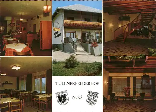 Staasdorf Tulln Donau Rasthaus Tullnerfelderhof Wappen