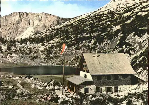 Goessl Steiermark Puehringerhuette am Elmsee Solzofen Totes Gebirge Kat. Schachen