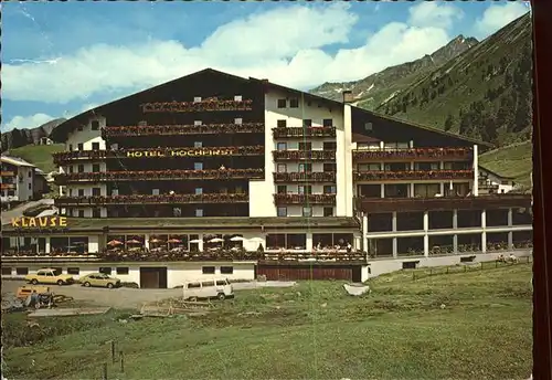 Obergurgl Soelden Tirol Hotel Hochfirst Kat. Soelden