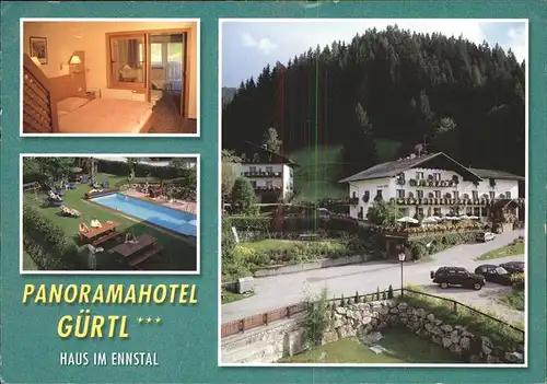 Haus Ennstal Panoramahotel Guertl Schwimmbad Kat. Oesterreich