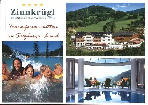 St Johann Pongau Salzburg Wellness Hotel Zinnkruegl Hallenbad Schwimmbad Kat. 
