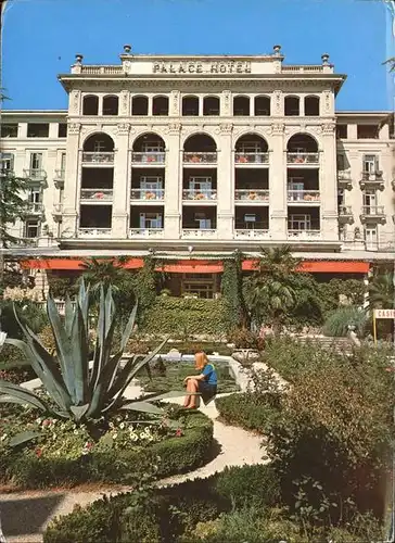 Portoroz Palace Hotel Park Teich Kat. Slowenien