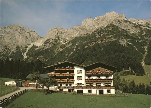 Lungoetz Annaberg Alpengasthof Laemmerhof Alpenpanorama