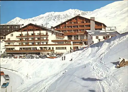 Obergurgl Soelden Tirol Hotel Hochgurgl Wintersportplatz oetztal Kat. Soelden