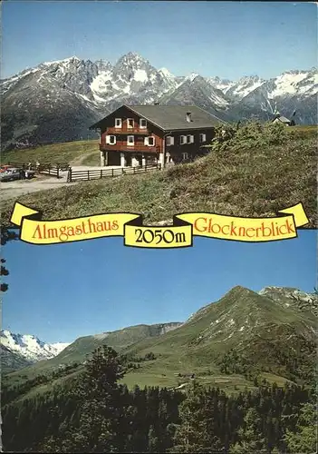 Doellach Kaernten Almgasthaus Glocknerblick Moharalm Alpenpanorama Lienzer Dolomiten Schobergruppe Grossglockner Kat. 