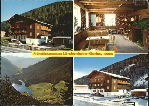 Gmuend Gerlos Pension Laerchenheim Zillertal See