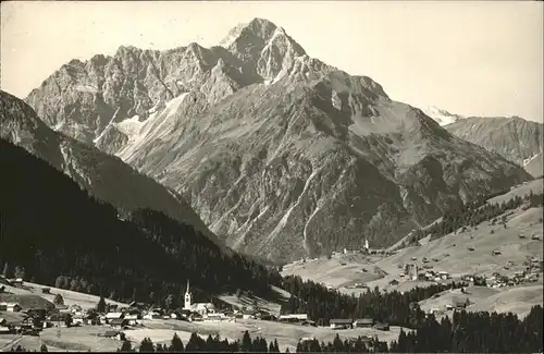 Kleinwalsertal Mit den Orten RiezlernHirschegg u.Mittelberg Kat. Oesterreich