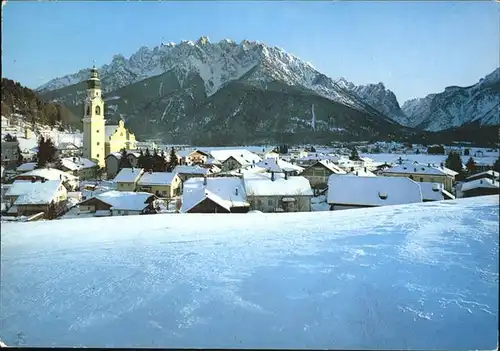 Dobbiaco Pustertal Suedtirol Im Winter Kat. Pustertal