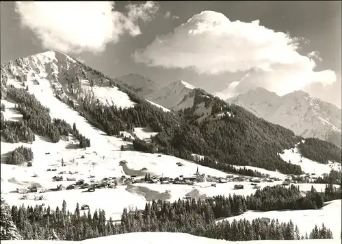 Riezlern Kleinwalsertal Vorarlberg Im Winter Kat. Mittelberg