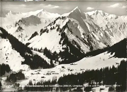 Baad Mittelberg Kleinwalsertal Im Winter Kat. Mittelberg