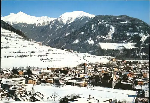 Sterzing Suedtirol Panorama mit Alpen Kat. 