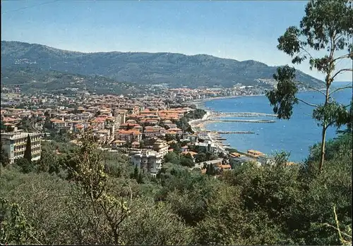 Diano Marina Panorama da ponente  Kat. Italien