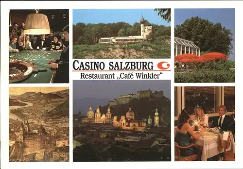 Salzburg Oesterreich Casino Restaurant Cafe Winkler Details / Salzburg /Salzburg und Umgebung