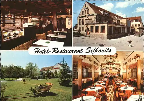 Rust Neusiedlersee Hotel Restaurant Sifkovits Details / Burgenland /
