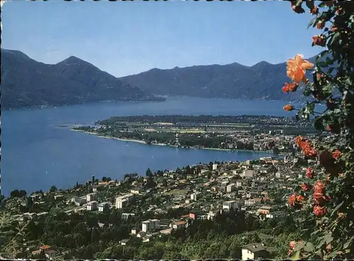 Locarno Panorama am Lago Maggiore / Locarno /Bz. Locarno