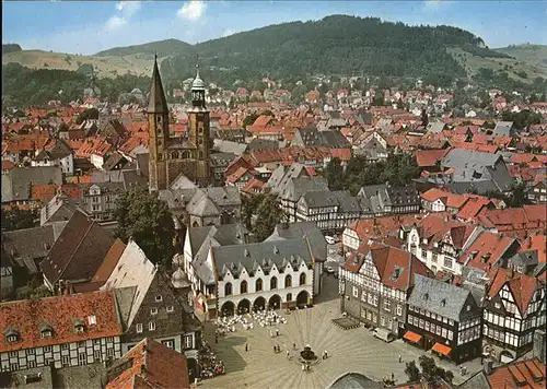 Goslar Fliegeraufnahme Stadt  / Goslar /Goslar LKR