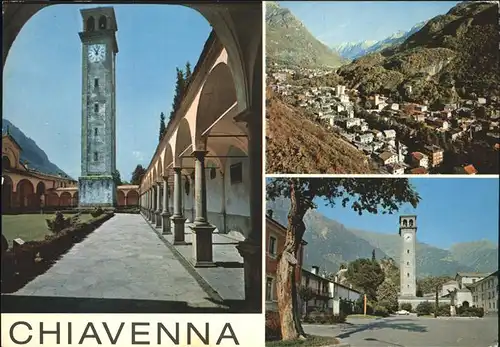 Chiavenna Vallespluga Kat. Italien