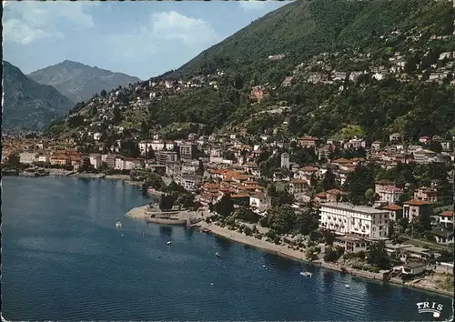 Locarno Fliegeraufnahme Lago Maggiore  / Locarno /Bz. Locarno