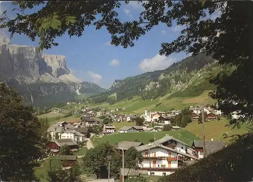 Colfosco Panorama Dolomiten Kat. 