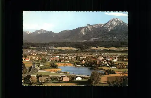 St Leonhard Villach Panorama mit Mittagskogel See