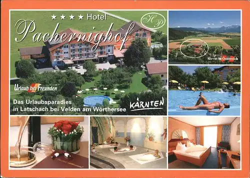 Latschach Hotel Pachernighof Swimming Pool Wellness Alpenpanorama Kat. Oesterreich