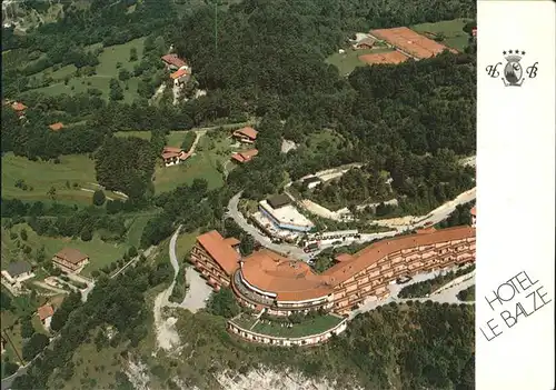 Campi Voltino di Tremosine Hotel Le Balze Tennisplaetze Fliegeraufnahme