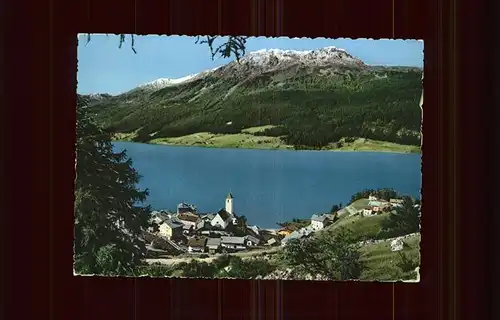 Vinschgau Suedtirol Venosta alta Curon Panorama / Val Venosta /Bolzano