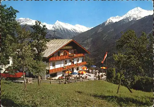 Zillertal Alpengasthaus Gletscherblick / Regionales /