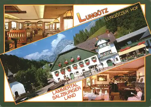 Lungoetz Annaberg Lungoetzer Hof Gastraeume Kat. Annaberg Lungoetz Lammertal