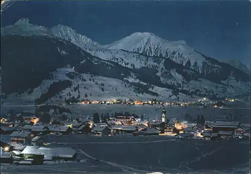Ehrwald Tirol Lermoos Winter Nacht / Ehrwald /