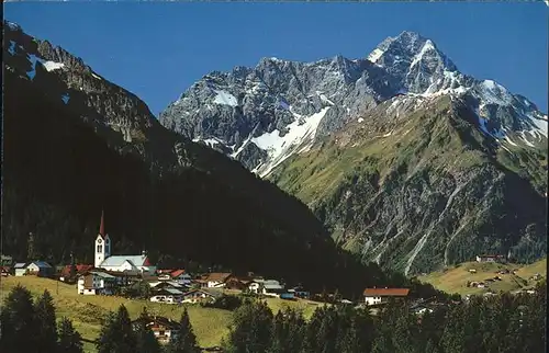 Kleinwalsertal Riezlern Widderstein Kat. Oesterreich